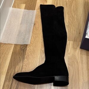 Stuart Weitzman Black Over-the-Knee Boots